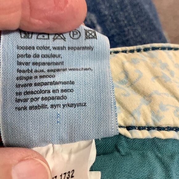 Mavi Mindy Blue Medium Wash Lower Rise Faded Flare Leg Jeans Size 26 - Picture 13 of 14